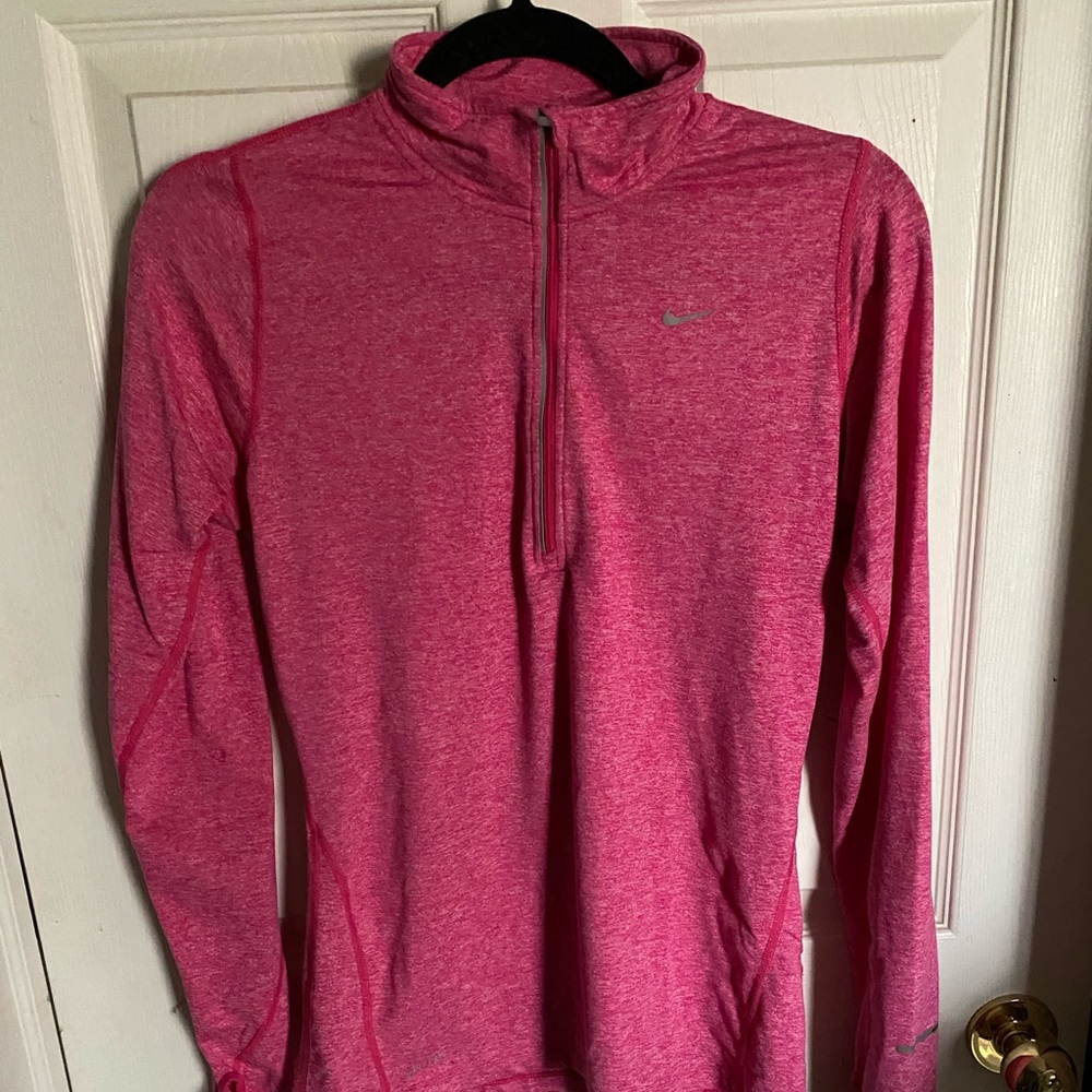 Women’s Pink Nike quarter zip